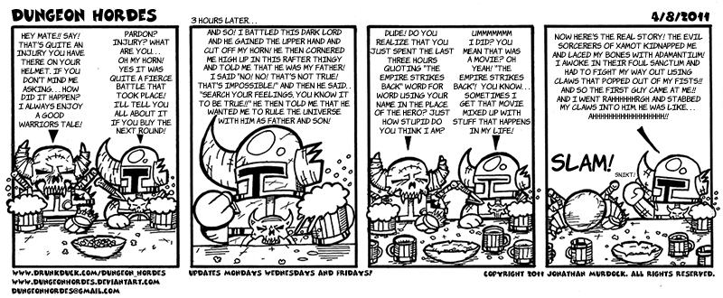 Dungeon Hordes - read webcomics, web comics, cartoon comics, comics
