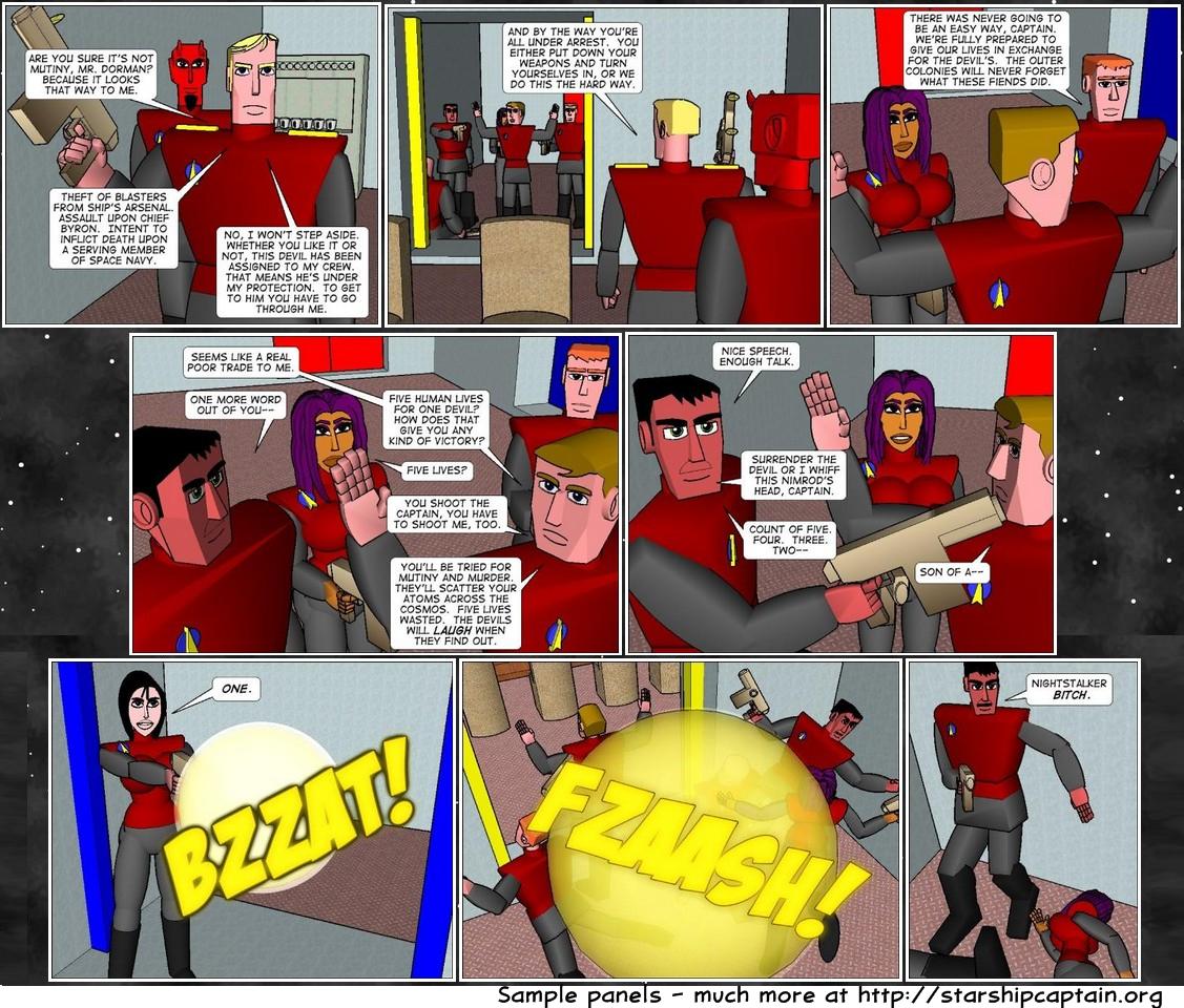 Starship Captain - online webomics, comics, comic book, webcomics, webcomic, online comic