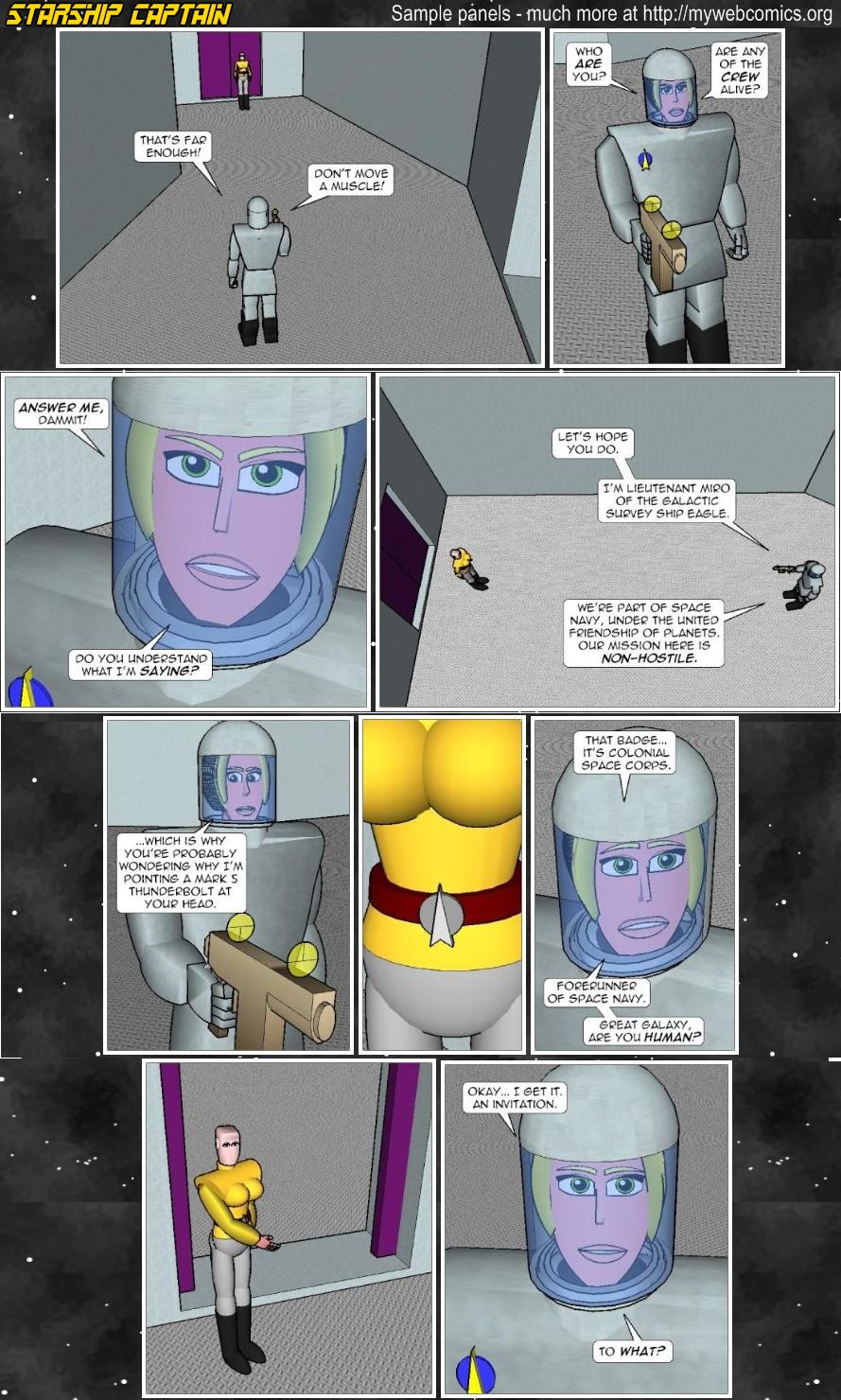 Starship Captain - online comic, comics marvel, free online comic, online comics, webcomic, new comics, comic book reader
