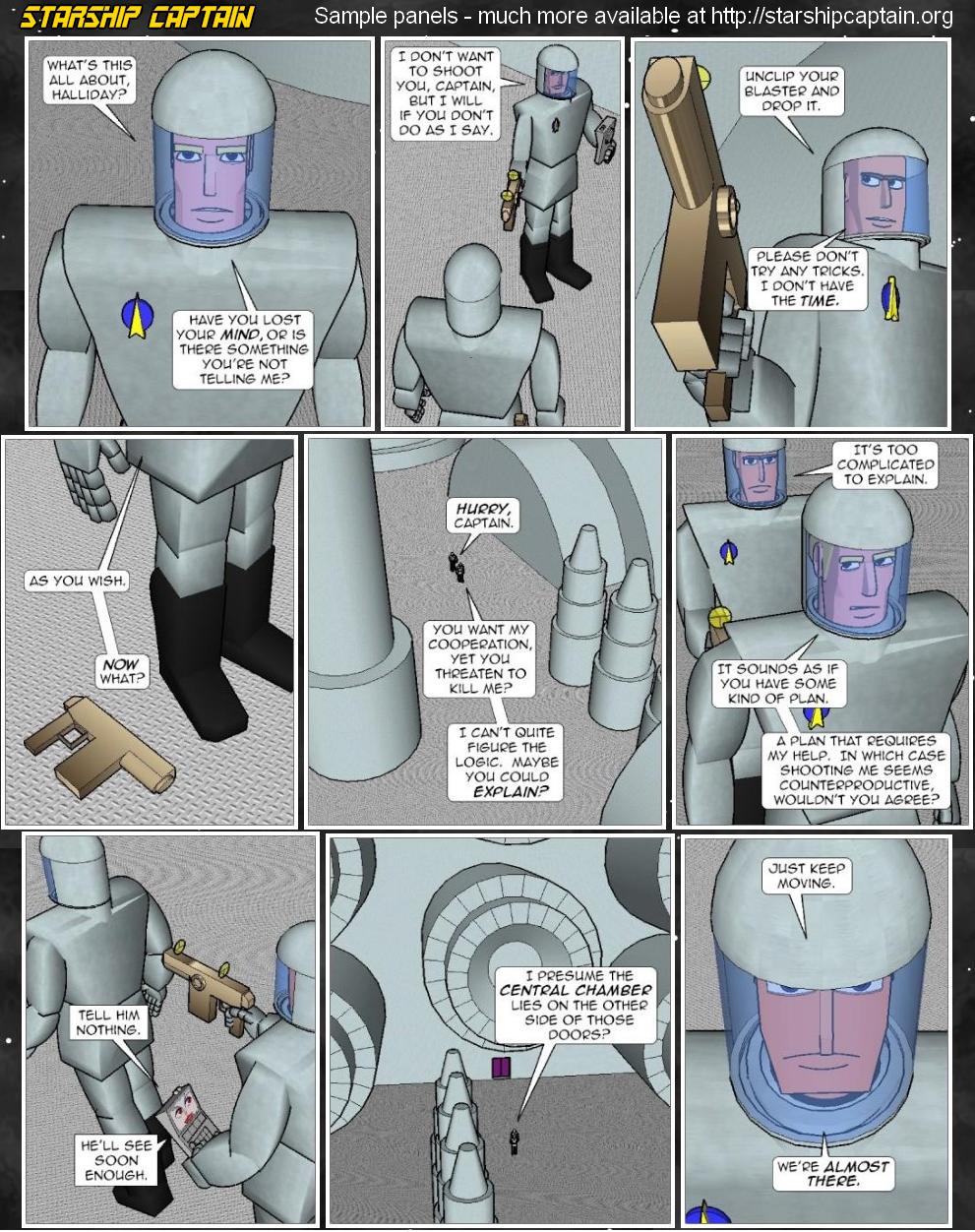 Starship Captain - webcomic, comic book reader, comics online, free online comic, comic