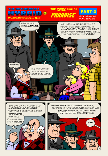 The Unthinkable Hybrid - comic book characters, free comics, webcomics, comic books, comics to read online
