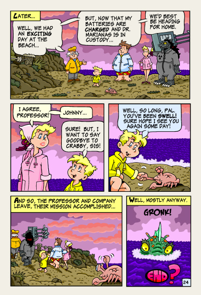 The Unthinkable Hybrid - comics online, webcomic, web comics