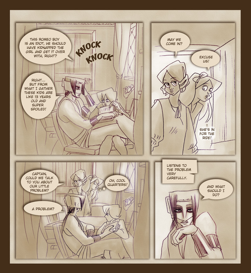 The Pirate Balthasar - webcomic, webcomic, online comic