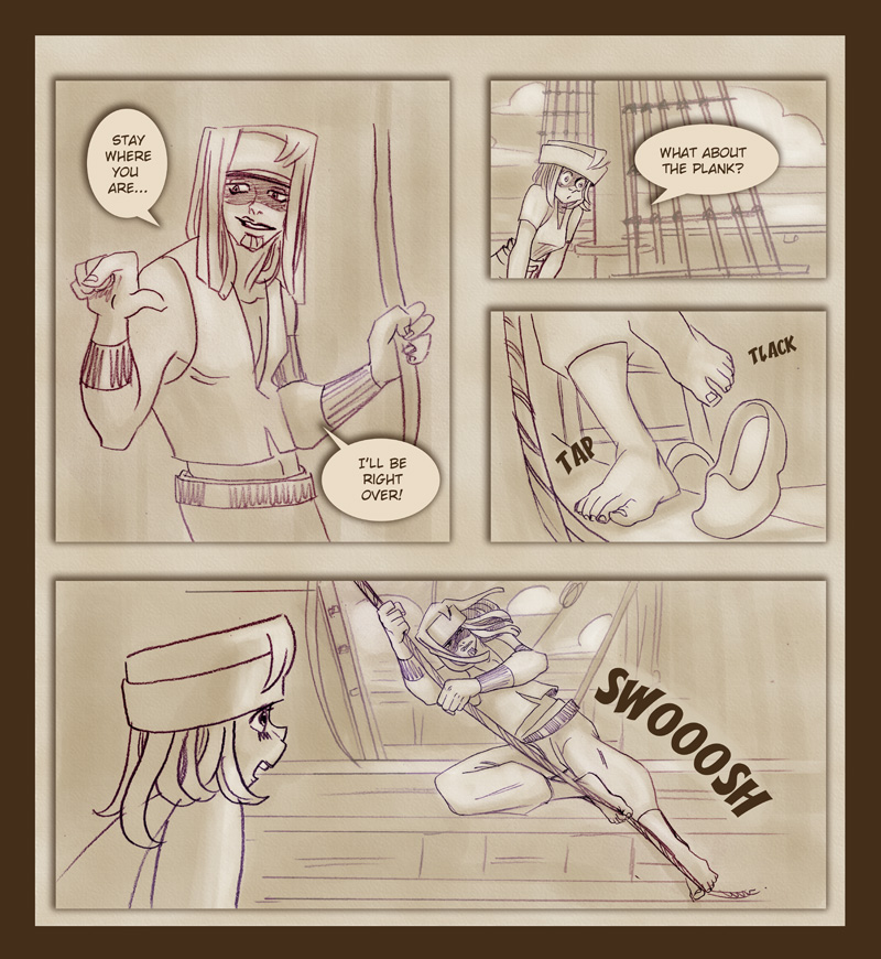 The Pirate Balthasar - online comics, online comic, comics, cartoon comics, webcomics, funny comics, comic
