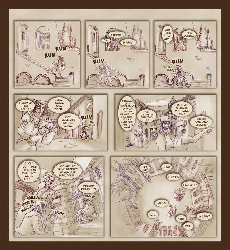The Pirate Balthasar - webcomic, cartoon comics, online comics, webcomics