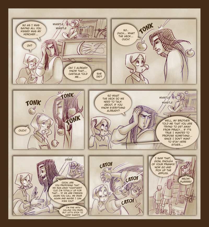 The Pirate Balthasar - web comic, comics read online, read comics online, comics online, comics