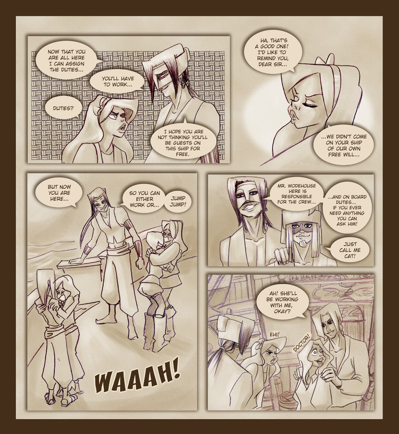 The Pirate Balthasar - cartoon comics, read comics online, comics to read online, webcomic, web comics
